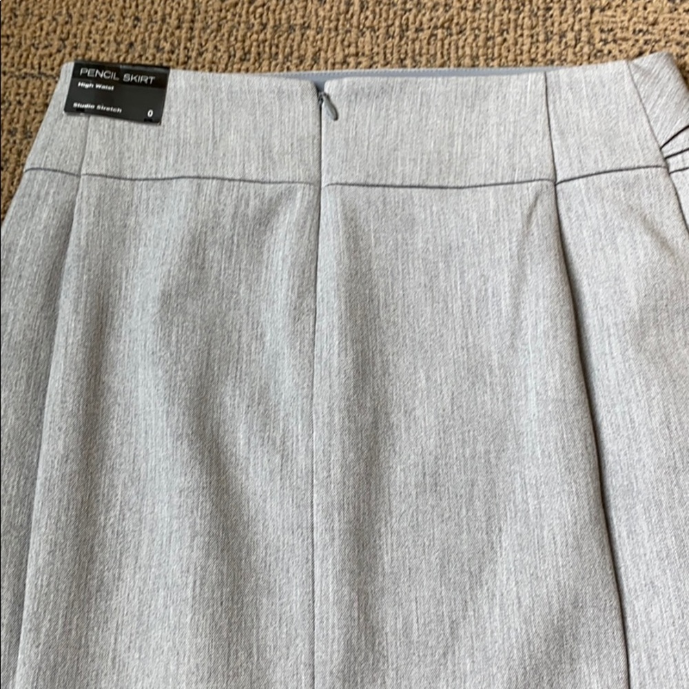 Light grey Express pencil skirt size 0